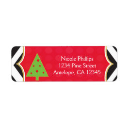 Weihnachten Moderne Bäume Niedliche Weihnachtsadre