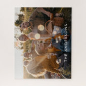 Weihnachten Moderne minimale Foto Collage einzigar Puzzle (Vertikal)