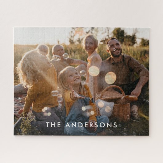 Weihnachten Moderne minimale Foto Collage einzigar Puzzle (Horizontal)