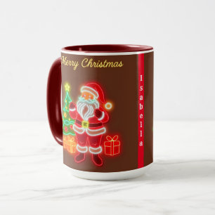Weihnachten Moderne Neon Holiday Collection Tasse