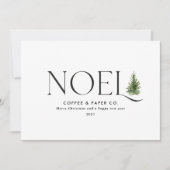 Weihnachten Moderne Typografie Weihnachten (Vorderseite)