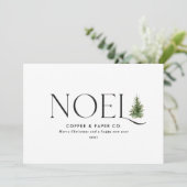 Weihnachten Moderne Typografie Weihnachten (Stehend Vorderseite)