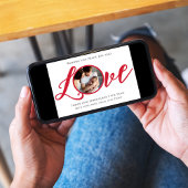 Weihnachten Modernes Foto Kalligrafie Script Liebe