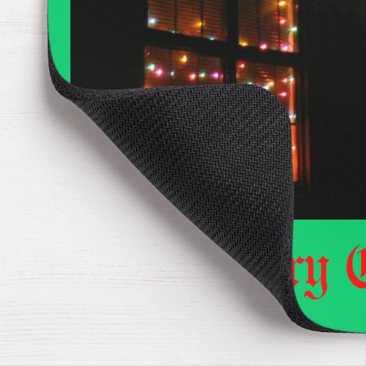 Weihnachten-Mond Mousepad (Ecke)