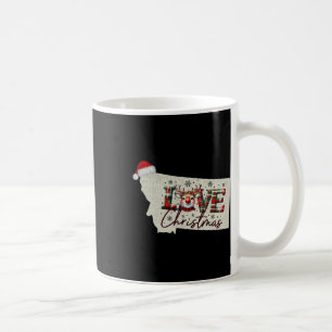 Weihnachten Montana Xmas-Staatskarte Montana Weihn Kaffeetasse