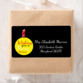 Weihnachten Moon wünscht Ihnen ein frohes Weihnach (Insitu)