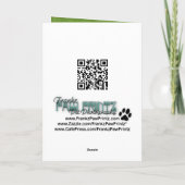 Weihnachten - Mops - Lilie Lou (Rückseite)