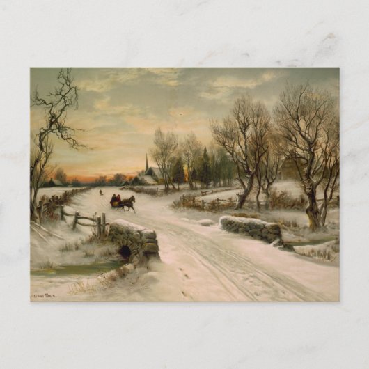 Weihnachten Morgens (Vorderseite)