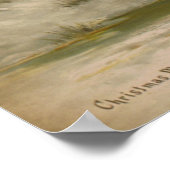 Weihnachten Morgens Poster (Ecke)