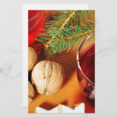 Weihnachten Motiv Briefpapier (Vorne/Hinten)