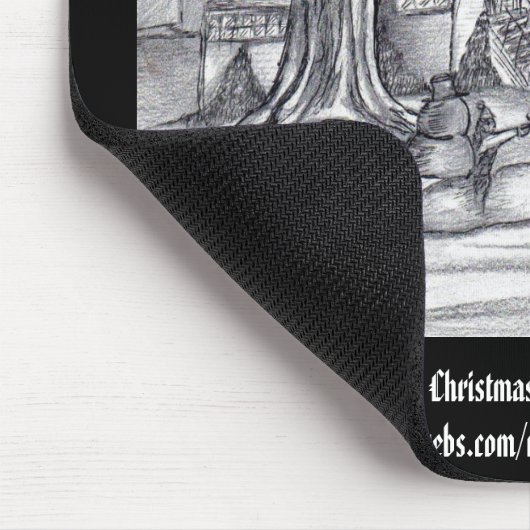 Weihnachten Mousepad (Ecke)