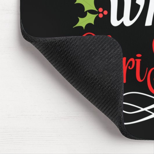 Weihnachten Mousepad (Ecke)