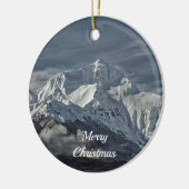 Weihnachten Mt Everest Keramik Ornament (Links)