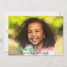 Weihnachten Multi-Foto hell modern bunt Nebel