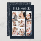 Weihnachten - Multi-Foto-Urlaubskarte (Vorne/Hinten)