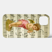 Weihnachten, Musiker Engel mit Pan Pipes Case-Mate iPhone Hülle (Rückseite (Horizontal))