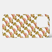 Weihnachten, Musiker Engel mit Pan Pipes Case-Mate iPhone Hülle (Rückseite (Horizontal))