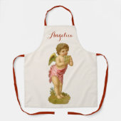 Weihnachten, Musiker Engel mit Pan Pipes Schürze (Vorderseite)