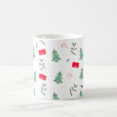 Weihnachten, Muster, Design Kaffeetasse (Mittel)
