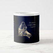 Weihnachten - Mutter und Kind Jumbo-Tasse (Vorderseite)
