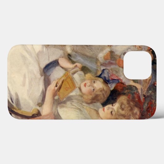 Weihnachten, Muttersprache Reading Bedtime Story Case-Mate iPhone Hülle (Rückseite (Horizontal))