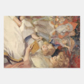 Weihnachten, Muttersprache Reading Bedtime Story Geschenkpapier Set (Vorderseite 3)