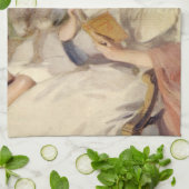 Weihnachten, Muttersprache Reading Bedtime Story Geschirrtuch (Gefaltet)