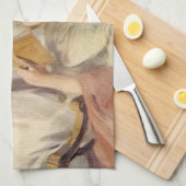 Weihnachten, Muttersprache Reading Bedtime Story Geschirrtuch (Viertel Falte)