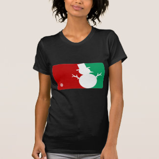 Weihnachten MVP Snowman Sportthema Urlaub T-Shirt