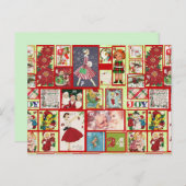 Weihnachten nach der Karte (Vorne/Hinten)