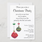 Weihnachten, Nacht vor Weihnachten Einladung (Rückseite)