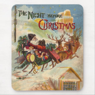 Weihnachten, Nacht vor Weihnachten Mousepad