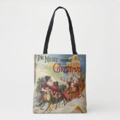 Weihnachten, Nacht vor Weihnachten Tasche (Vorderseite)