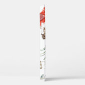 Weihnachten nahtlos, Kardinal-Vögel, Rot Case-Mate iPhone Hülle (Rückseite / Rechts)