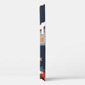 Weihnachten nahtlos mit Weihnachtsbaum, Auto Case-Mate iPhone Hülle (Rückseite / Rechts)