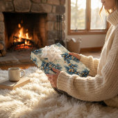 Weihnachten - Nahtloses Muster Geschenkpapier Set