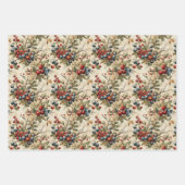 Weihnachten - Nahtloses Muster Geschenkpapier Set (Vorderseite 3)