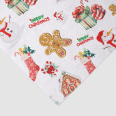 Weihnachten Nahtloses Muster Seidenpapier (Detail)