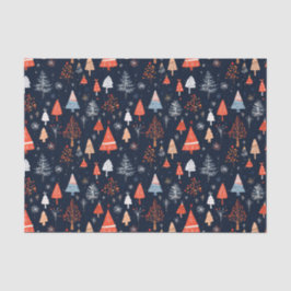 Weihnachten Nahtloses Muster Seidenpapier