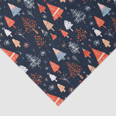 Weihnachten Nahtloses Muster Seidenpapier (Ausschnitt)