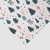 Weihnachten Nahtloses Muster Seidenpapier (Ausschnitt)