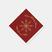 Weihnachten Napkins | Feierabend Serviette (Ecke)