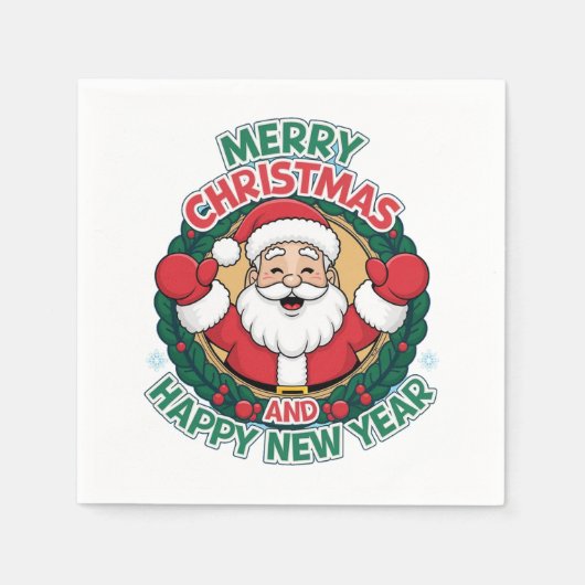 Weihnachten Napkins Serviette (Vorderseite)