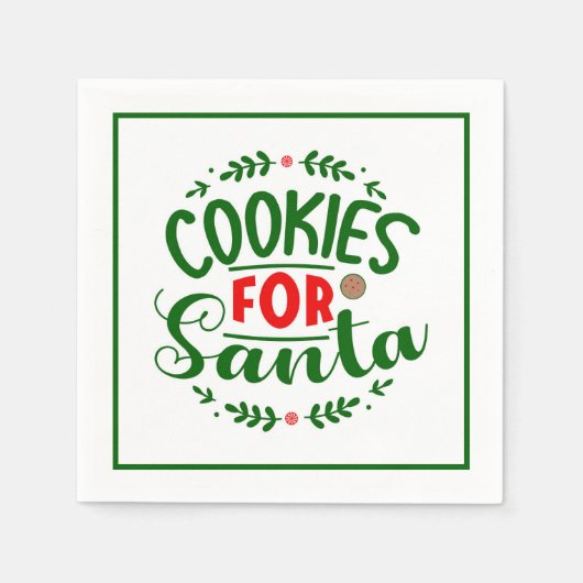 Weihnachten Napkins Serviette (Vorderseite)