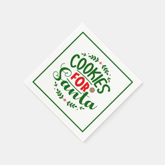 Weihnachten Napkins Serviette (Ecke)