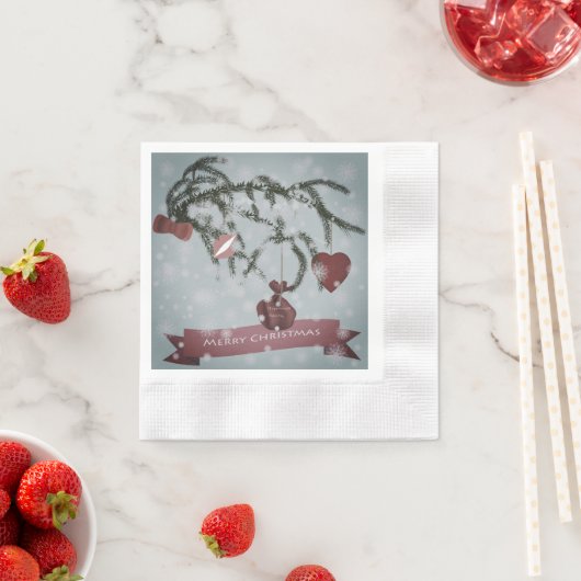 Weihnachten Napkins Serviette (Beispiel)