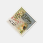 Weihnachten Napkins Serviette (Ecke)