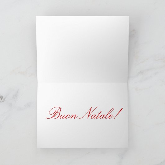 Weihnachten Natale (Innenseite)