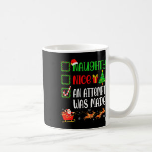 Weihnachten Naughty ein Versuch gemacht wurde lust Kaffeetasse