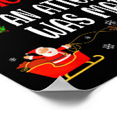 Weihnachten Naughty ein Versuch gemacht wurde lust Poster (Ecke)
